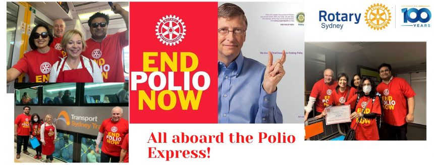 All Aboard the Polio Express!  Oct. 23rd, 2:00 pm at Townhall Station, Platform 3.